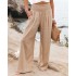 2022 Cotton Linen Pants for Women Trousers Loose Casual Solid Color Women Pants Plus Size Women's Summer pants